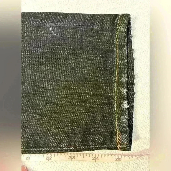 Frame Le Garçon Crop Jeans in Destroyed Denim Size 26 - Picture 6 of 6